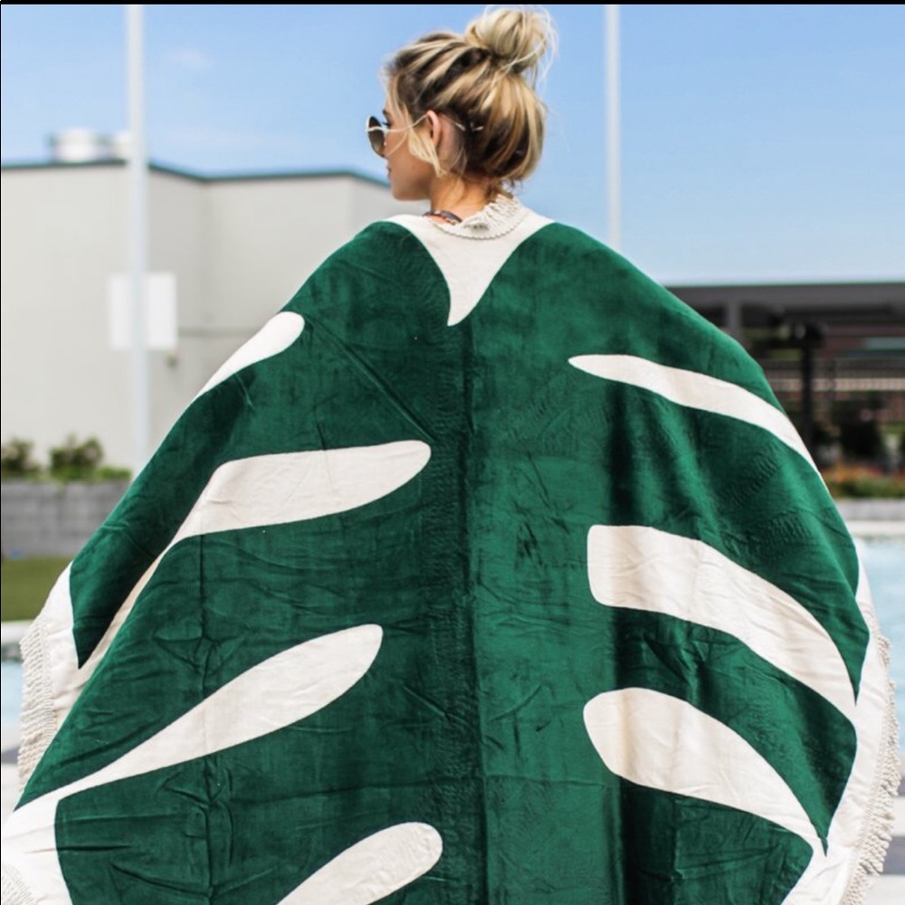 LARGE palm beach towel